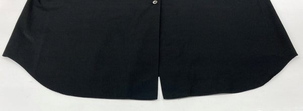 コムデギャルソン COMME des GARCONS コムコム 21SS 2020年製 バックオープン リボン ブラウス SHIRT BLOUSE RIBBON コットン 日本製 BLACK 黒 RG-B006 長袖シャツ 無地 ブラック XSサイズ 104LT-247