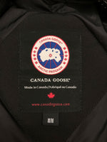 カナダグース CANADA GOOSE JASPER PARKA HERITAGE ジャスパー パーカー ヘリテージ ダウン ジャケット アウター ファー 黒 3438JM ジャケット ロゴ ブラック Mサイズ 104MT-890