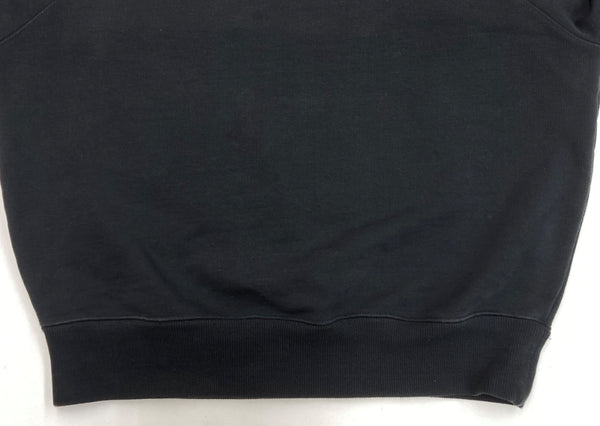 アミパリス AMI PARIS AMI DE COEUR CREWNECK SWEATSHIRT クルーネック スウェットシャツ トレーナー ハート 長袖 パーカー 黒 USW004-747 スウェット 刺繍 ブラック Lサイズ 104MT-2133