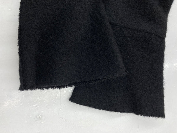 ヨウジヤマモト Yohji Yamamoto 3B テーラード TAILORED JACKET デザインジャケット ダメージ加工 ウール シルク混 シングル フレアスリーブ 日本製 BLACK 黒 FE-J14-139 ジャケット ブラック Sサイズ 104LT-178