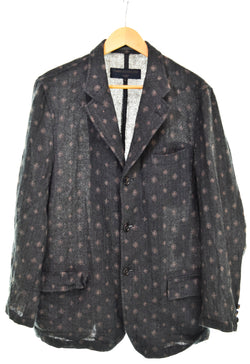 コムデギャルソン オム COMME des GARCONS HOMME 00AW ドットTailored jacket テーラードジャケット HJ-04015M ジャケット ブラウン Mサイズ 103MT-3271