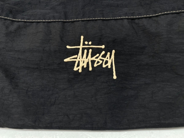 ステューシー STUSSY 90s KNAPSACK ナップサック OLD STUSSY オールド ステューシー 刺繍 白タグ バック リュック 黒  バッグ メンズバッグ その他 ロゴ ブラック 104B-24