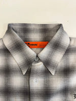 ラディアル RADIALL 25SS EL CAMINO - REGULAR COLLARED SHIRT L/S ネルシャツ 黒×白 チェック柄 RAD-25SS-SH006 XL 長袖シャツ マルチカラー 101MT-5148