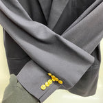 【曜日割引対象外】 ラルフローレン RALPH LAUREN 80's 90's 紺ブレ 金ボタン テーラードジャケット USA製 ジャケット ネイビー 201MT-4492 VB