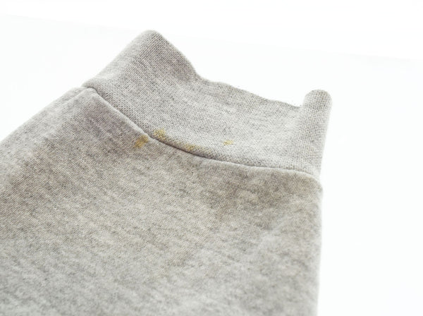 ナイキ NIKE 90s 90's USA製 アメリカ製 銀タグ ワンポイント スウォッシュ スウェット 刺繍 ロゴ スウェット グレー LLサイズ 103MT-2296