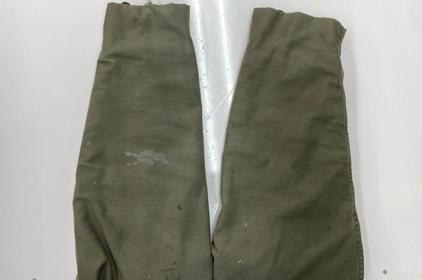 ミリタリー Military 80s 80年代 A-2 デッキジャケット US NAVY アメリカ軍 ステンシル フェード カーキ 緑 ジャケット グリーン Lサイズ 104MT-1987