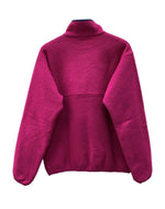 パタゴニア Patagonia SYNCHILLA SNAP-T シンチラ スナップ ハーフボタン フリース プルオーバー アウトドア ピンク 紫 25530 ジャケット ロゴ パープル Mサイズ 104MT-1740
