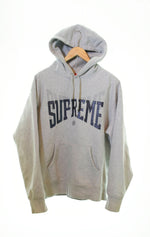 シュプリーム SUPREME 22AW ラインストーンシャドースウェット パーカー グレー パーカ プリント グレー Mサイズ 103MT-408