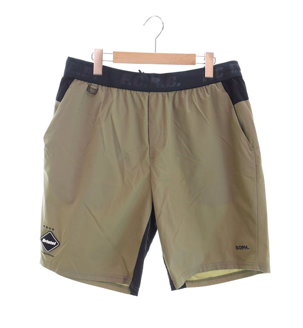 エフシーレアルブリストル F.C.Real Bristol 23SS STRETCH LIGHT WEIGHT EASY SHORTS イージー ショーツ FCRB F.C.R.B. FCRB-230041 ハーフパンツ カーキ XL 103MB-391