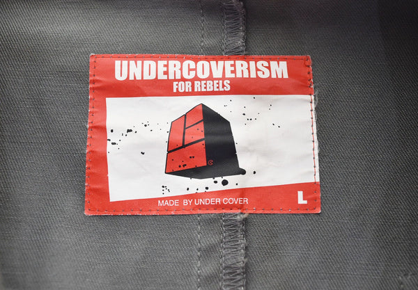 アンダーカバーイズム  UNDERCOVERISM 02SS HAZE期 パッチワーク テーラードジャケット ジャケット カーキ Lサイズ 103MT-2645