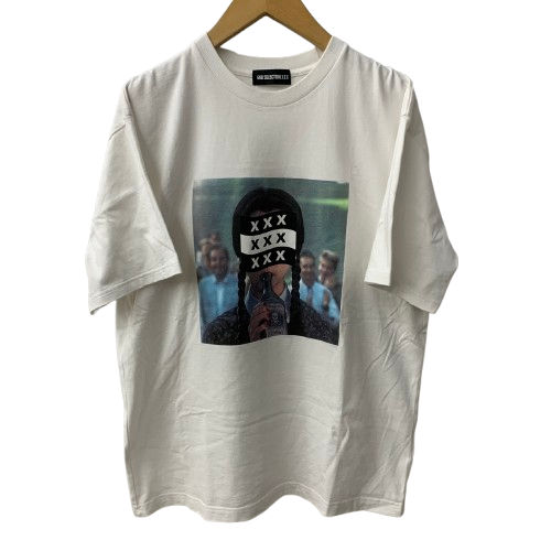 ゴッドセレクション GOD SELECTION XXX Tシャツ ホワイト Lサイズ 201MT-4204
