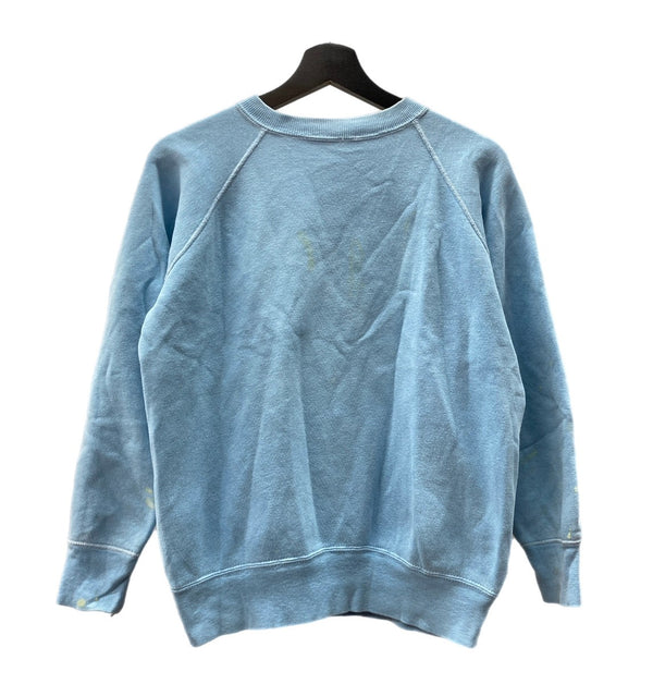 ヴィンテージ vintage 50s 60s ラグラン 脇下ガゼット カレッジ KENTUCKY UNIVERSITY 水色 スウェット プリント ブルー 104MT-1533