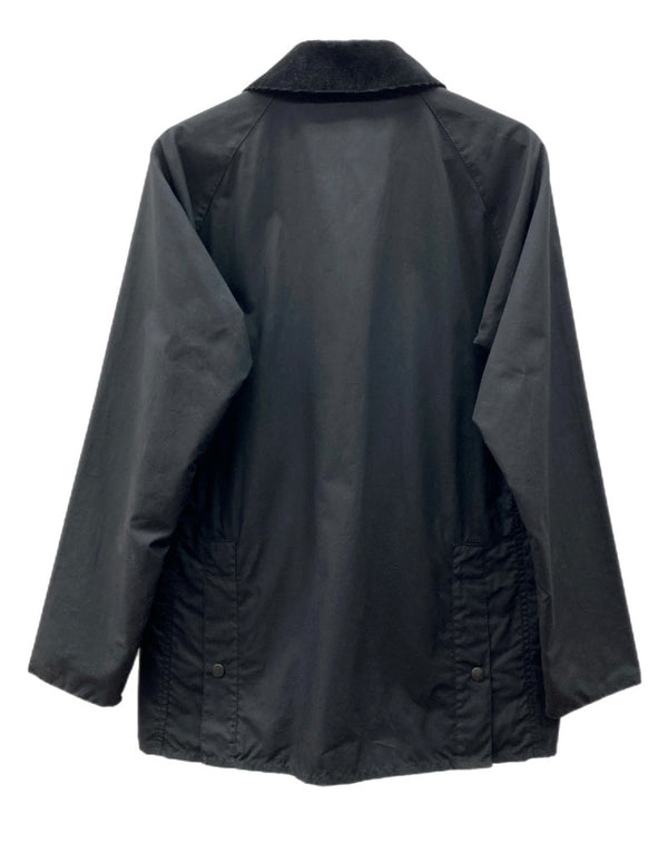 バブアー Barbour SL BEDALE JACKET ビデイル ジャケット ダブルジップ ノンオイル 裏チェック アウター 黒 MWX0529BK91 サイズ 36 ジャケット 無地 ブラック 104MT-1885