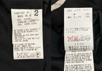 ヨウジヤマモト Yohji Yamamoto Y's TAILORED JACKET テーラード ジャケット スーツ ブレザー 黒 MM-J08-001 サイズ 2 ジャケット 刺繍 ブラック 104MT-2114