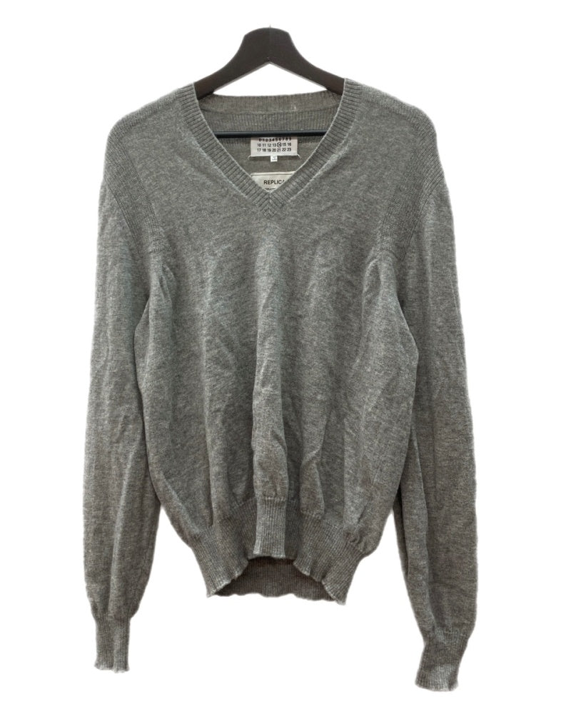 Maison Margiela Vネックセーター S MAISON MARGIELA/メゾン マルジェラ】V NECK KNIT（ニット／セーター