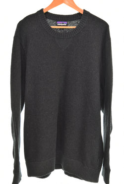 パタゴニア PATAGONIA オフカントリークルーネックセーター 50590FA17 セーター ブラック LLサイズ 103MT-3428