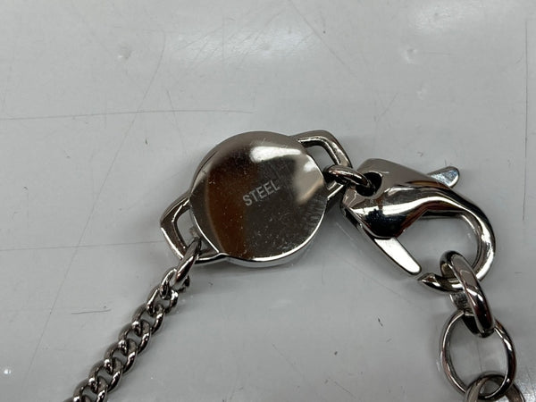ディーゼル DIESEL DOG TAG NECKLACE ドッグ タグ ネックレス ロゴプレート ペンダント 銀 DX1116040 メンズジュエリー ネックレス・ペンダント ロゴ シルバー 104A-77
