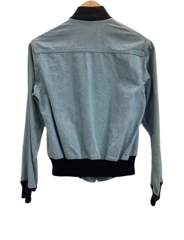リーバイス Levi's 50’s～60's 50年代 60年代 LIGHTER BLUES TALON ZIP コットンジャケット ブルゾン タンカー ボンバージャケット シャンブレー vintage ヴィンテージ - ジャケット ブルー 101MT-4121