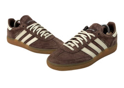 アディダス adidas Originals 24年製 × SPORTY&RICH スポーティアンドリッチ HANDBALL SPEZIAL ハンドボール スペツィアル シューズ 白 茶 IH2612 メンズ靴 スニーカー ブラウン 26cm 104S-1010