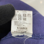 スタンダードカリフォルニア STANDARD CALIFORNIA SD Logo After Hood スウェット 後付パーカー パーカ ネイビー XLサイズ 201MT-4359