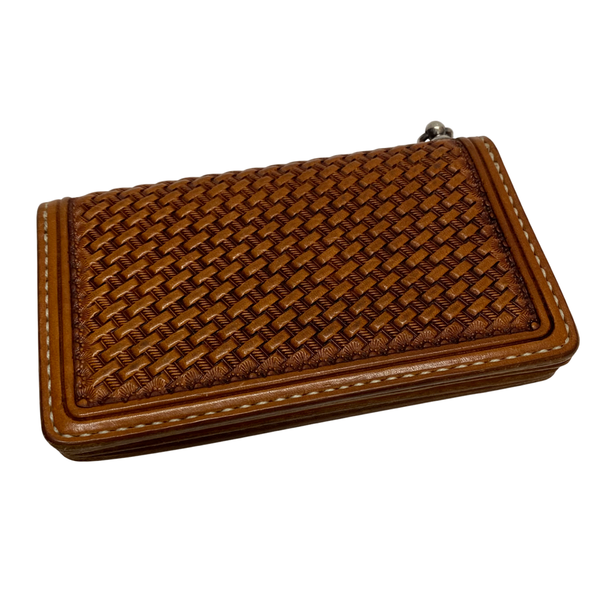 【曜日割引対象外】 レザーアイテム Leather items レザー トラッカーウォレット TALON ZIP 財布・ケース メンズ財布 ブラウン 201goods-807 VB