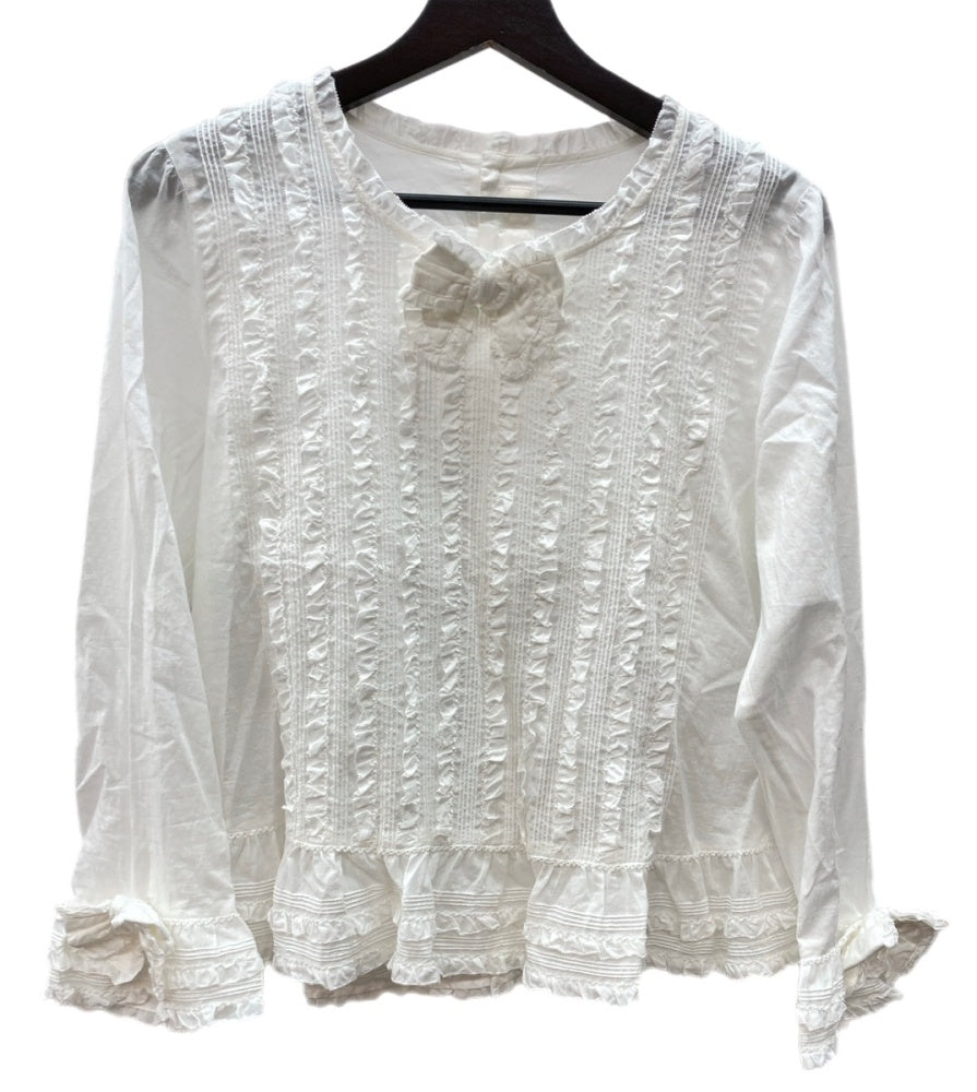 ピンクハウス PINK HOUSE 23AW フリルいっぱい ローンオーバー