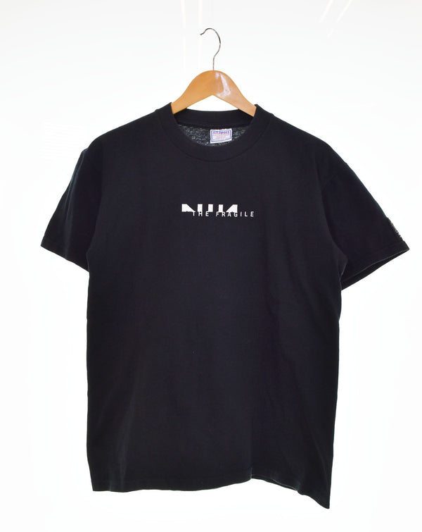 バンドTシャツ BAND-T 00s NINE INCH NAILS FRAGILTY 2000 TOUR 00's ナイン・インチ・ネイルズ ツアーT Tシャツ ブラック Mサイズ 103MT-2923