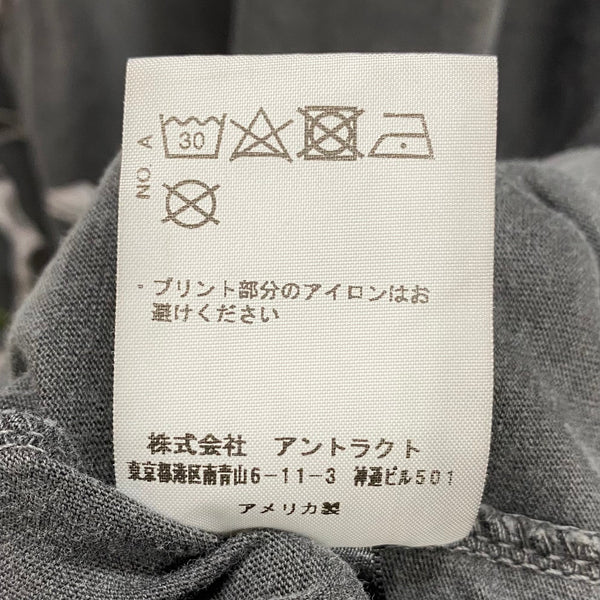 アルケミスト ALCHEMIST ダメージ加工 AL-A18-0000-015 ロンT グレー Mサイズ 201MT-4112