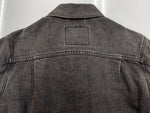リーバイス Levi's 2nd TYPE セカンド 先染めブラック デニムジャケット トラッカージャケット RELAXED A7632-0002 ジャケット 無地 ブラック Sサイズ 104MT-2180