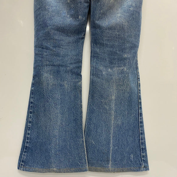 【曜日割引対象外】 リーバイス Levi's 70's 80's 646 フレア デニムパンツオレンジタブ 36×34 デニム ブルー 201MB-1115 VB