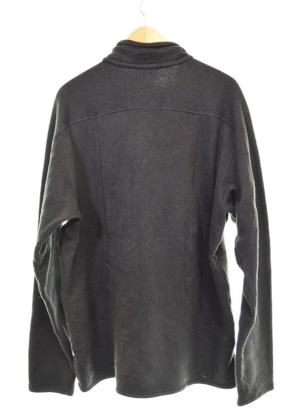 パタゴニア PATAGONIA Better Sweater ベターセーター プルオーバー ハーフジップ 長袖カットソ 25521 ジャケット ブラック LLサイズ 103MT-3089