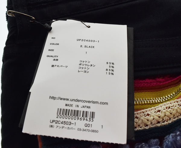 アンダーカバー UNDERCOVER 23AW トライバルポケット パンツ UP2C4503-1 ボトムスその他 ブラック 1 103MB-666
