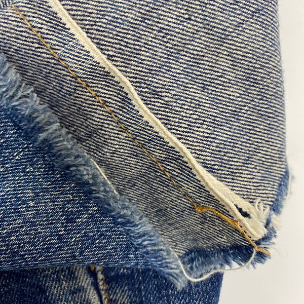 【曜日割引対象外】 リーバイス Levi's 60's 70's 501 BIG E カットオフ ショートパンツ W33 デニム ブルー 201MB-1107 VB