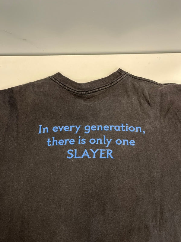 ヴィンテージ vintage 90s ©1998 Buffy the Vampire Slayer MOVIE T-shirts ムービーTシャツ バフィー ヴァンパイヤスレイヤー US古着 黒  Tシャツ ブラック Lサイズ 101MT-4674