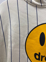 ドリューハウス drew house mascot hoodie navy pinstripe ストライプ パーカ ベージュ Mサイズ
