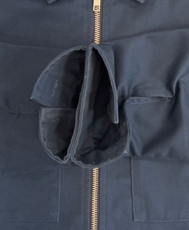 ステューシー STUSSY Full Zip Work Jacket フルジップ ワークジャケット ジャケット ネイビー Mサイズ 101MT-4479