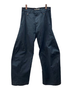 ネヴァーフォーゲット NVRFRGT DETACHABLE UTILITY CURVED LEG PANTS カーヴ レッグ パンツ 2WAY ジップフライ バギー 黒 無地 NF251P06 ボトムスその他 ブラック サイズ 2 104MB-253