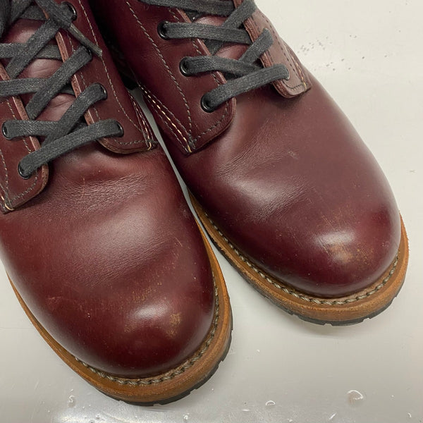 【曜日割引対象外】 レッドウィング RED WING ベックマン ブラックチェリー USA製 9011 メンズ靴 ブーツ ワーク ワインレッド 25.5cmサイズ 201-shoes1523 VB