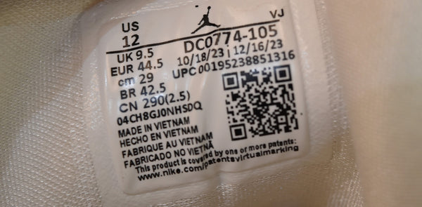 ナイキ NIKE  Women's Air Jordan 1 Low ウィメンズ エアジョーダン1 ロー スニーカー DC0774-105 メンズ靴 スニーカー グレー 29cm 103S-1253