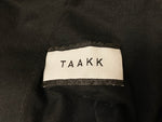 ターク TAAKK SATIN PANTS 21SS サテンパンツ 黒 MADE IN JAPAN TA21SS-PT019 カーゴパンツ 無地 ブラック サイズ 3 101MB-439