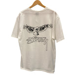 ステューシー STUSSY 24ss wingspan tee ウィングスパン プリント Tシャツ ホワイト Lサイズ 101MT-2772