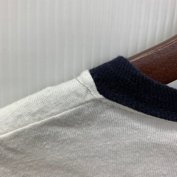 【曜日割引対象外】 チャンピオン Champion 70’s HARLEY DAVIDSON NO.1 リンガーTee Tシャツ ホワイト Mサイズ 201MT-3605 VB