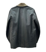 ヴィンテージ vintage 60s 60年代 ファイヤーマン コート ドイツ ジャーマン ゴム引き アウター 黒 ジャケット 無地 ブラック 104MT-1361