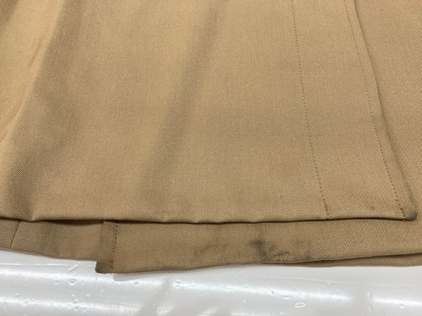 アメリ AMERI MINIMAL FLARE LONG TRENCH COAT ミニマル フレア ロング トレンチ テーラード ステンカラー ハイネック サイドボタン スリット ウエストマーク 日本製 BEIGE 1020730560 コート ベージュ Sサイズ 104LT-234