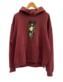 サンタクルーズ SANTA CRUZ 90s～ Vintage ヴィンテージ NHS フーディ パーカー US古着 スケートボード スケボー ストリート パーカ ワインレッド Lサイズ 101MT-4967