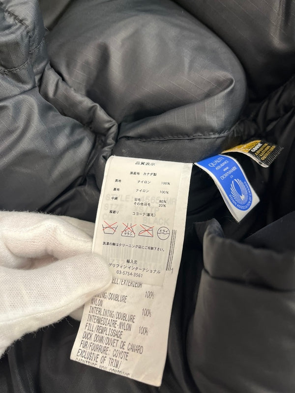 カナダグース CANADA GOOSE Expedition Parka 4565JMR エクスペディションパーカ XS ジャケット ブラック 101MT-5097