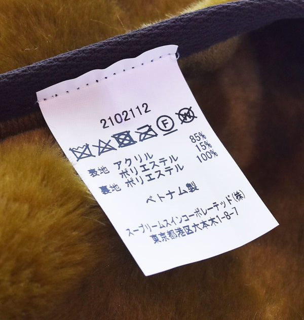 バブアー Barbour フェイクファー リバーシブルジップライナーベスト 2102112 40 ベスト ブラウン 103MT-2439