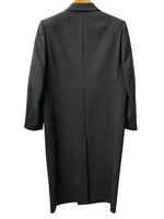 ハイク HYKE セミダブルチェスターコート コート ブラック 201LT-424