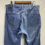 【曜日割引対象外】 モンゴメリーワード MONTGOMERY WARD 101 60's 70's バットダイ 5Pデニム デニム ブルー W32サイズ 201MB-998 VB