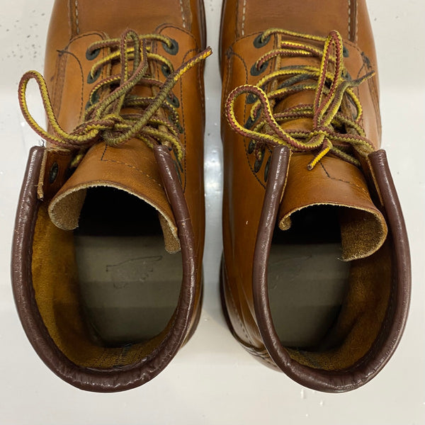 【曜日割引対象外】 レッドウィング RED WING 6-inch Classic Moc 875 メンズ靴 ブーツ ワーク ブラウン 27.5cmサイズ 201-shoes1501 VB